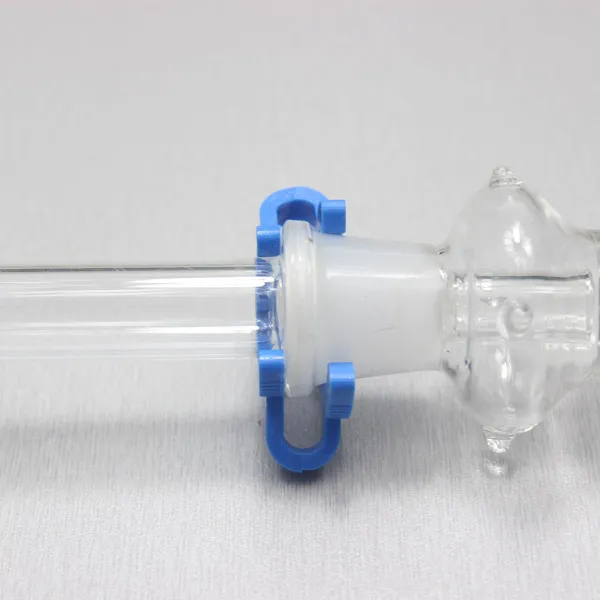 18mm Plastic Keck Clip Lab Clamp Clip Keck Clamps Plastic Clip Clamp Glass 18# For Glass Bong Glass Adapter Nectar Collector Blue Color