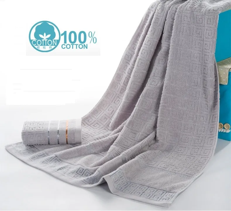 Привестные полотенцы для ванны полные хлопковые Подарочные полотенца 1 шт.