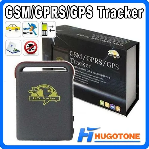 Quadband Car GSM GPRS GPS Tracker Multifunktionell TK102 Children Pet GPS Locator Vehicle Shock Sensor Alarm Device