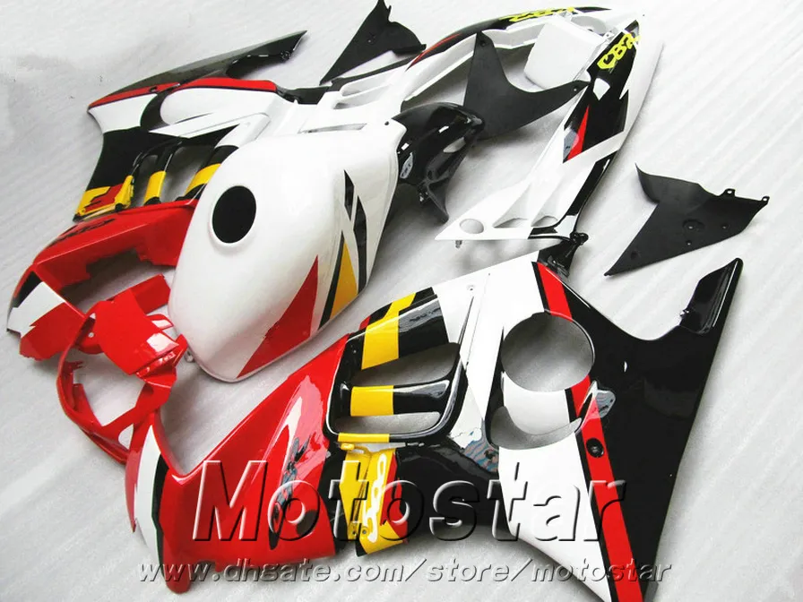 Full fairing body kits for HONDA CBR600 F3 1995 1996 red white black fairings CBR 600 F3 95 96 motorcycle parts