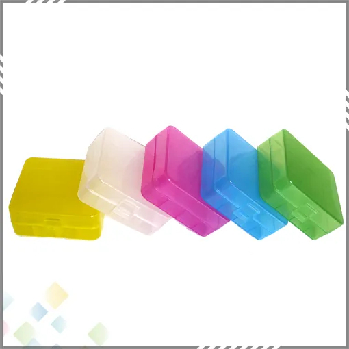 2*26650 Battery Case Box Safety Holder Storage Container Colorful High Quality Plastic Portable Case fit 26650 Battery DHL Free