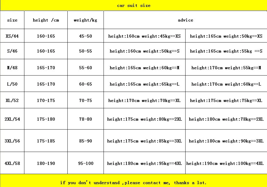 새로운 ARRIVEL 자동차 경주 정장 커버 올 자켓 바지 오렌지 그린 블루 크기 XS..4XL 남성과 여성은 내화하지 착용 설정