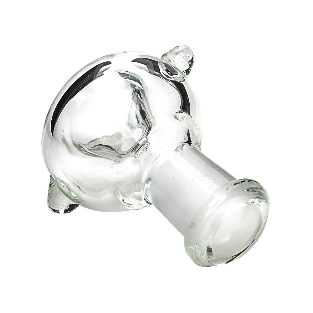 14mm / 19mm Kobiece Szklana Miska 14.5mm 18.8mm Szklana kopuła do popiołu Catcher Bubbler Glass PerColator Bubbler Male Jiont Użyj