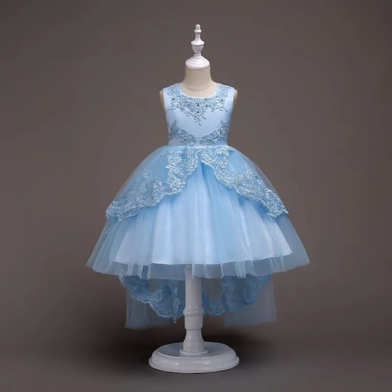 sachin and babi light blue dress Childrens Christmas Dresses Kids Party Dress Baby... From Himalaya, $21.44