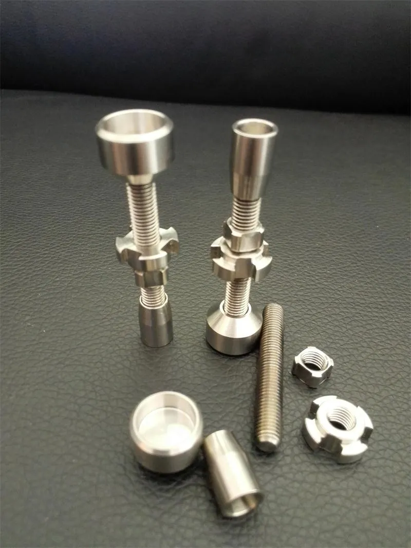 14.4mm ang18.8mm titanium nagel roken metalen pijp klik n vape voor waterleidingen wierook globe dab olierulp