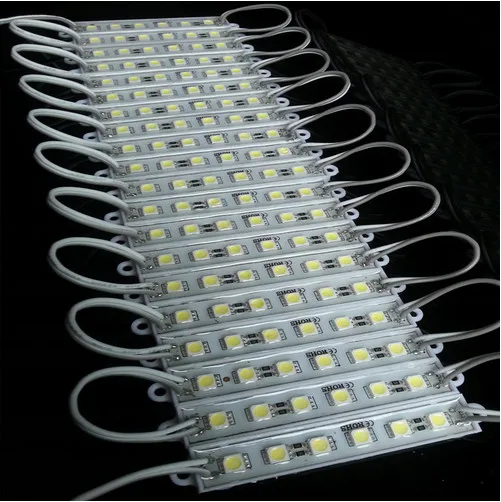 500X backlight Led Module For Billboard LED lamp light 5050 SMD 6 LEDs 120 Lumen Green/Red/Blue/Warm/White Waterproof IP65 DC 12V By DHL