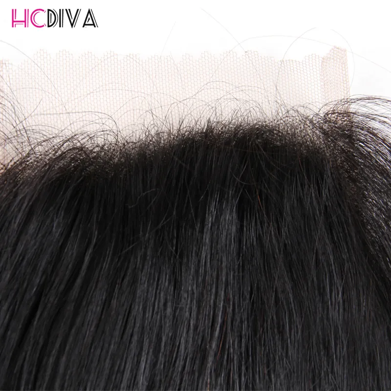13 × 4 الدانتيل الأمامي مع حزم 100 برازيلي غير مجهزة شعر البكر المستقيم البشرية