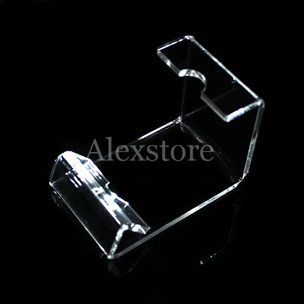 Acrylic e cig display clear stand shelf holder car rack for vapor ego battery e pipe vaporizer pen mech mod mechanical