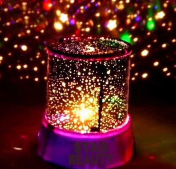 LED Lampa projekcyjna Niesamowite Sky Star Master Night Night Projektor Lampa Light Beautiful Gwiaździsta Boże Narodzenie Prezent Najlepsze Dzieci Zabawki Darmowa Wysyłka