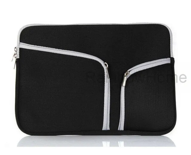 Mode étui de protection pour ordinateur portable sac à manches à glissière pour Macbook Air Pro Retina 11 12 13 15 pouces sac à main voyage étanche