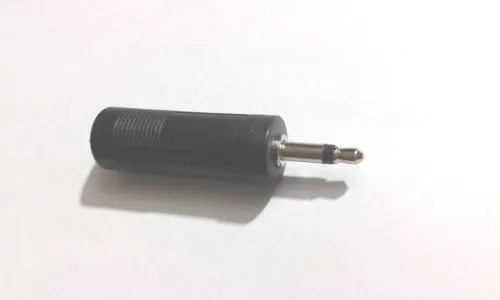 10 Stück 3,5 mm Mono-Phono-Stecker auf 6,3 mm (1/4 Zoll) Stereo-Phono-Klinkenadapter