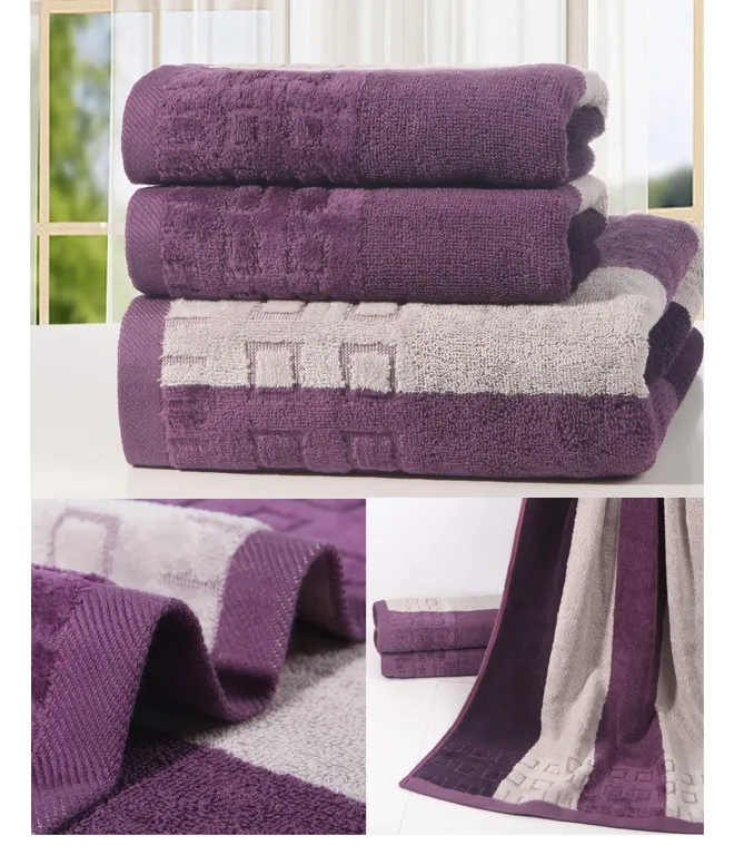 Toalhas universais adultas Conjunto de 100 algodão Presente Toalha de banho Face Towels de banheiro têxteis de pano de face Towels3571396