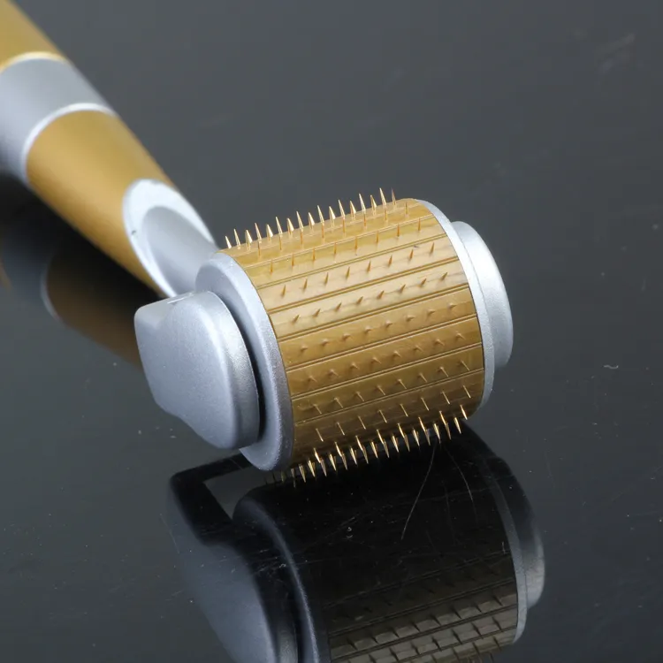 Zgts luxe 192 titanium micro naalden derma roller voor acne litteken anti-aging huid schoonheid zorg verjonging