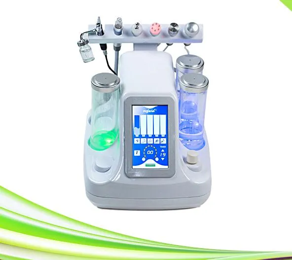 6 in 1 ultrasonic skin tightening oxygen mask skin rejuvenation oxygen jet peel anti aging oxygen facial machine