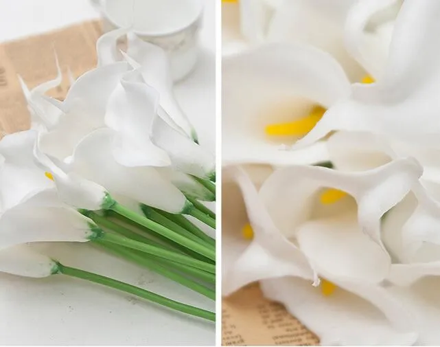 Bouquet da sposa bulbi di giglio di calla bouquet da sposa in lattice fiore di calla la decorazione di nozze di casa e giardino