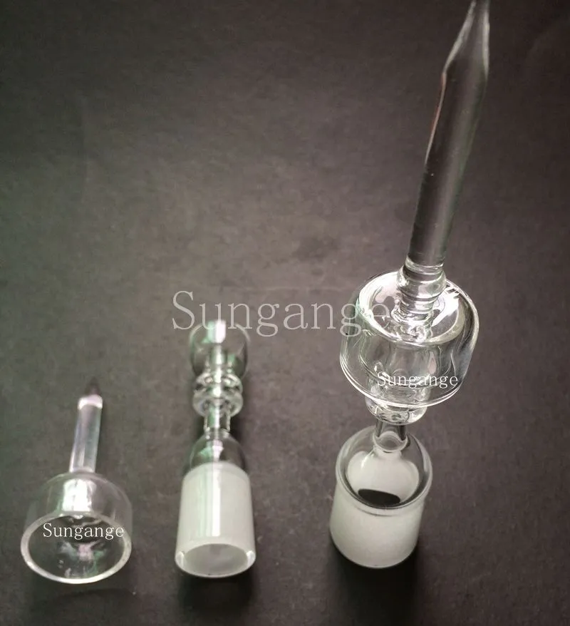 Les plus récents clous à quartz femelles sans dôme Joint universel pour bangs et tuyaux d'eau en verre Quartz Carb Caps Quartz Nail livraison gratuite