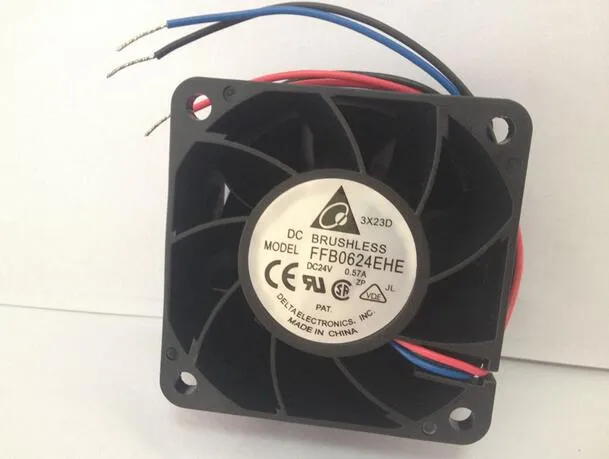 Delta FFB0624EHE DC24V 0.57A 6038 3 Line Axial Fan