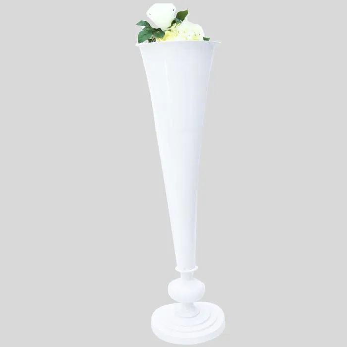 metal white wedding centerpiece flower stand for table decoration wedding decoration