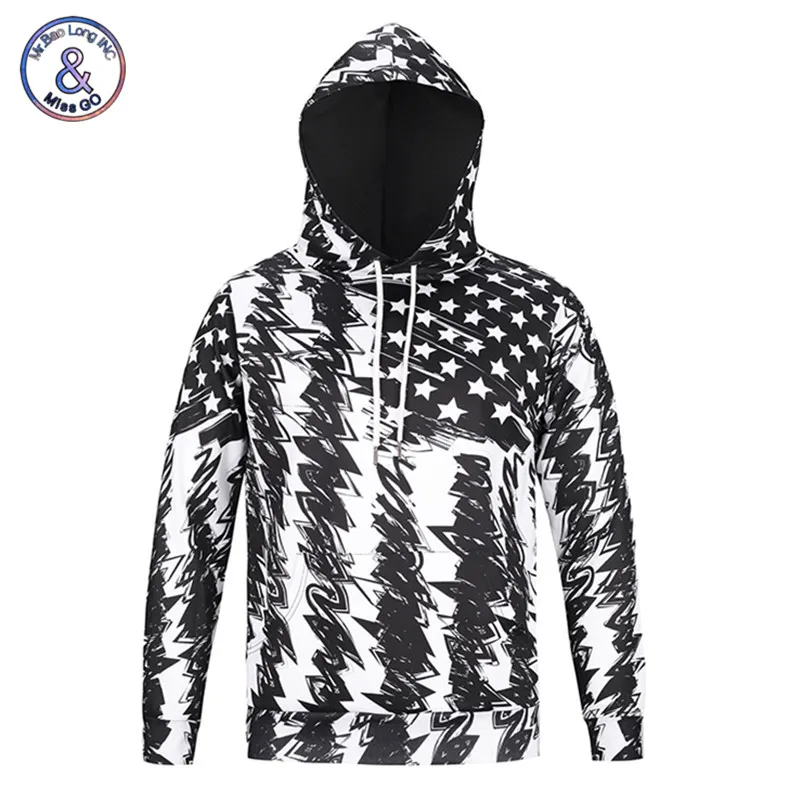 Wholesale- Mr.BaoLong Brand Hoodies Men/Women 3D Flag Hoodie Sweatshirts Couples Funny Print Sportswear moletom