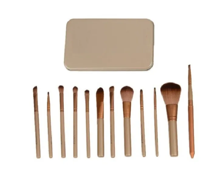 Ny makeup Set Brush Nude 3 Makeup Brush Kit Set för ögonskugga Blusher Cosmetic Brushes Tool DHL9806397