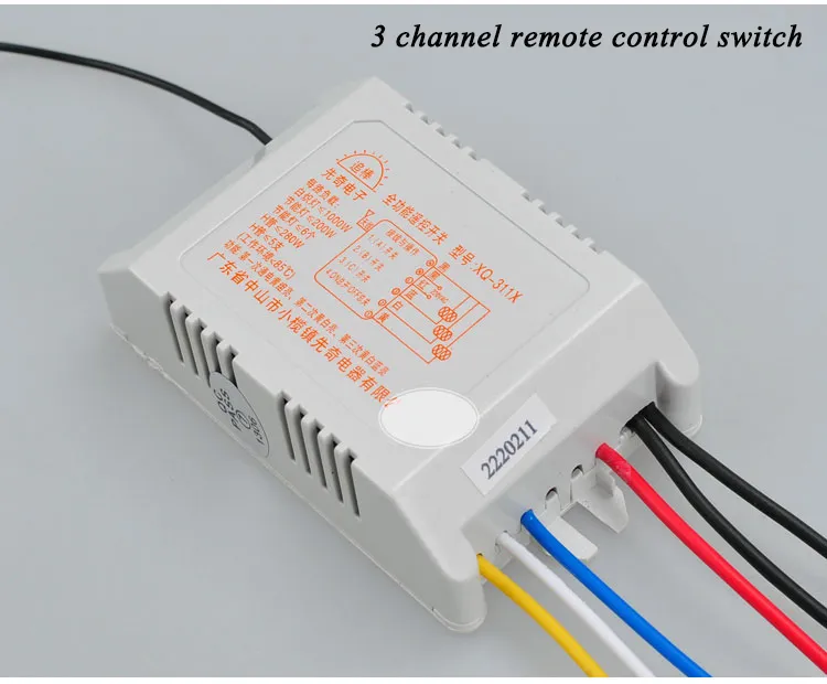 Commutateur interrupteur Sans Fil Télécommande Numérique Pr LED