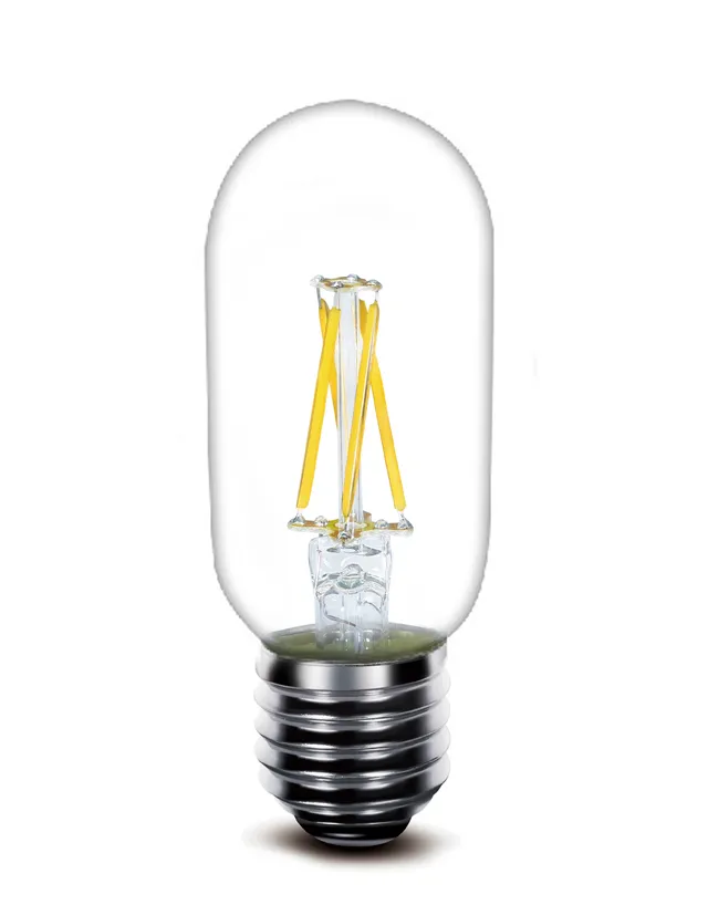 Lampadina Edison dimmerabile T45 LED lampadina a filamento led 2W 4W 6W 8W 110lm/w direttamente all'ingrosso in fabbrica