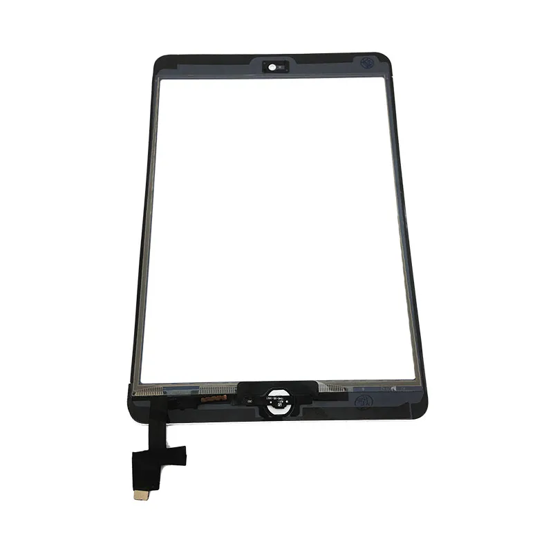 150 sztuk 100% nowy ekran dotykowy szklany panel z digitizer z przyciskami złącza IC do iPada mini 2