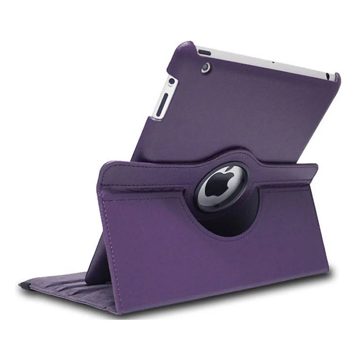 360 graden roterende roterende PU lederen tas Smart Cover Case Stand voor iPad 2 3 4 Air Mini Geen pakket