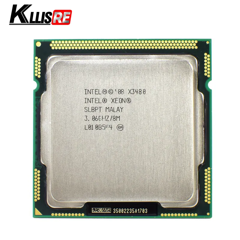 Xeon X3480 İşlemci 8 M Önbellek 3.06 GHz SLBPT LGA1156 eşit i7 880