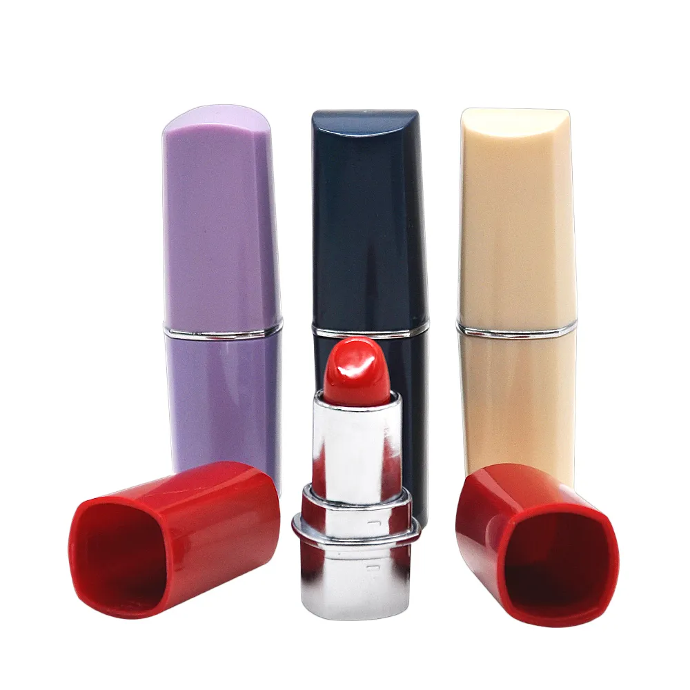 Lippenstift Vermomming Pil Opbergdoos Case Herb Opslagfles Stash Case Hiding Box Lipstick Pil Box Color willekeurig