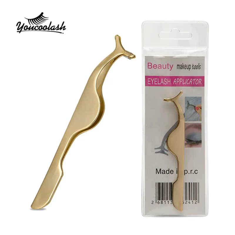 FALSE EYCLASH CURLER LASH PINeezers Applicator Clip Makeup Tool Beauty Gold Color and Rose Gold Piniezers4961287