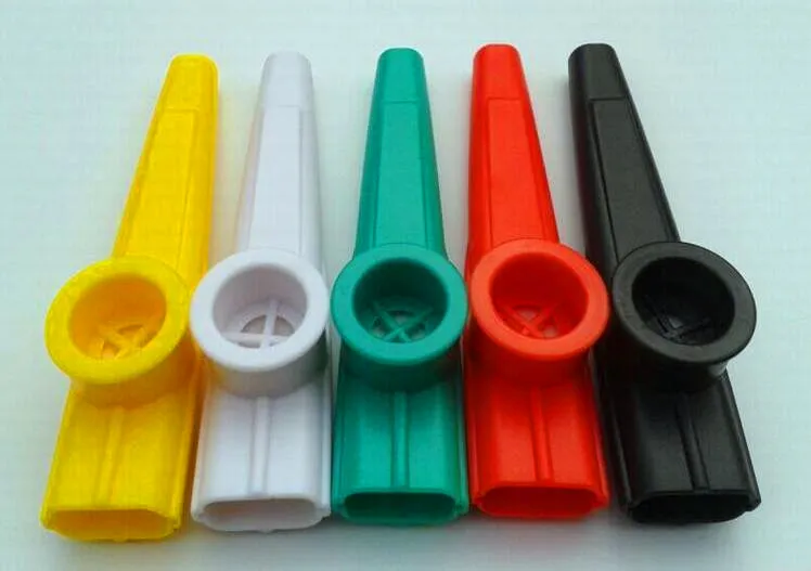 NOUVELLE Grande Qualité 10 Pièces En Plastique Kazoo 5 Instrument