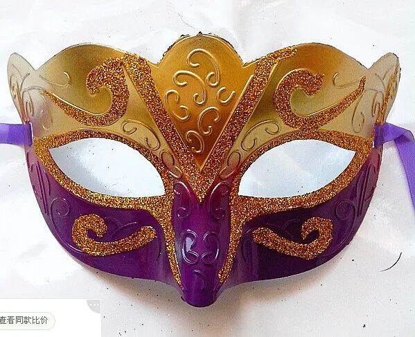 Party-Masken, venezianische Maskerade-Maske, Halloween-Maske, sexy Karnevals-Tanzmaske, Cosplay, ausgefallenes Hochzeitsgeschenk, Mischungsfarbe 7460667