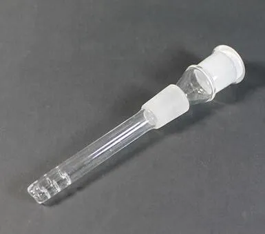 Super Glass Downstem Pipe 14mm 18mm Female Thick Glass Down Stem Diffuser Adapter for Glass Beaker Bongs Water Pipes