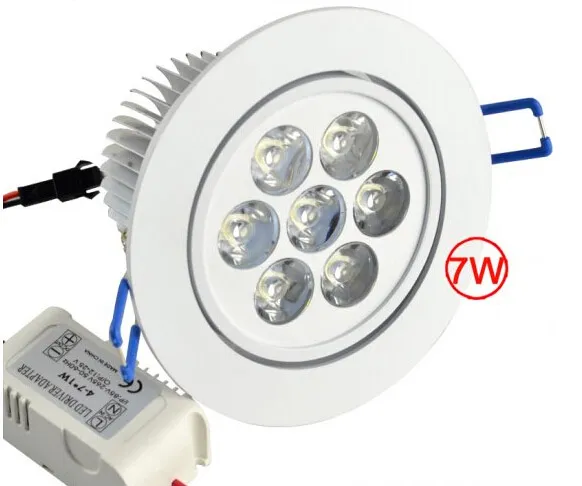 Dimmable Flush Mount Светодиодная потолочная лампочка 3W 5W 7W 7 Вт для спальни гостиной El Декоративное освещение 110 В 220 В теплый белый прохладный W1307261