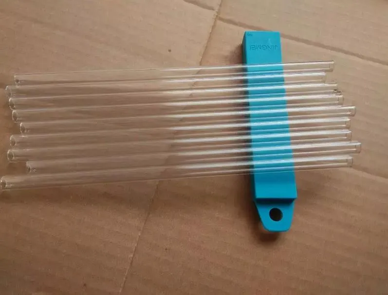 무료 배송 도매 물 담뱃대 액세서리 - 2015 새로운 Transparenttube 고온 내성 직경 파이프 8mm, 길이 20cm