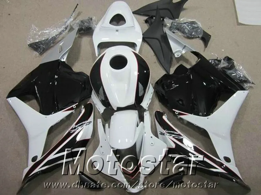 Honda Enjeksiyon kalıplama için 7 hediyeler + motosiklet kaporta CBR600RR 09-11 beyaz siyah freeship kaporta kiti CBR 600 RR 2009 2010 2011 YR54