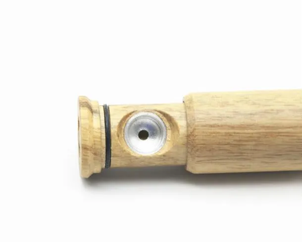 2017 Nouvelle forme de balle portable rétractable Pipe de fumage en bois