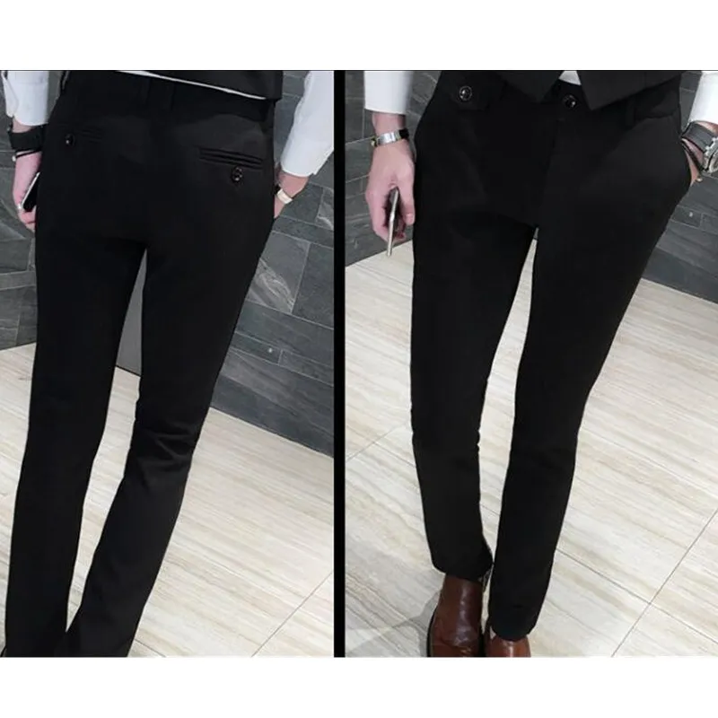 Black Suit Latest Coat Pant Designs Suit Men New Arrival Slim Fit Wedding Dress One Button Plus Size Men Suit 5XL-M Hot