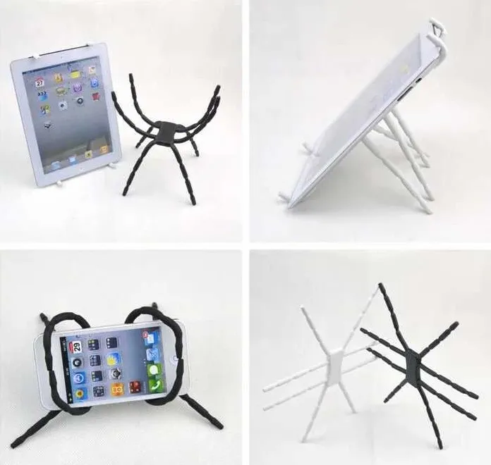 Hot Selling Universal Spider telefoon houder voor alle mobiele telefoons Auto Telefoon camera Hanger haak Grip Houder voor GPS gratis verzending