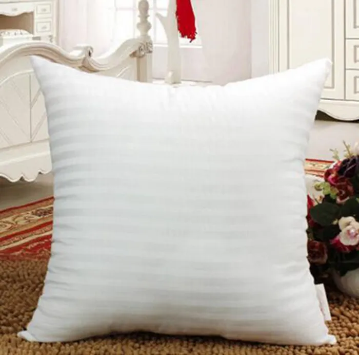 인어를위한 Squre Pillow Inserts Cotton Magic Magic Face Core Polyester 스트라이프 커버 45*45cm YFA2775