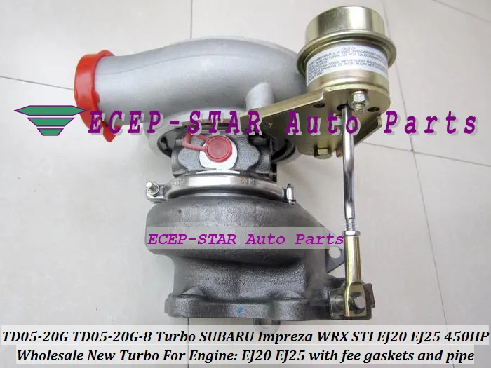 ターボ修理キットの再建キットのキットキットTD05-20G TD05 20G 8 TD05-20G-8 Subaru Imperza WRX STI EJ20 EJ25 2.0L最大HP 450HP用TD05-20G-8 TURBOURGER