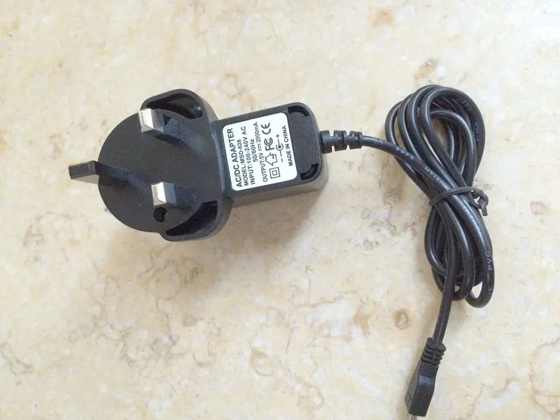 168 Micro USB 5V 2A Laddare Converter Power Adapter US EU UK-kontakt AC för 7 