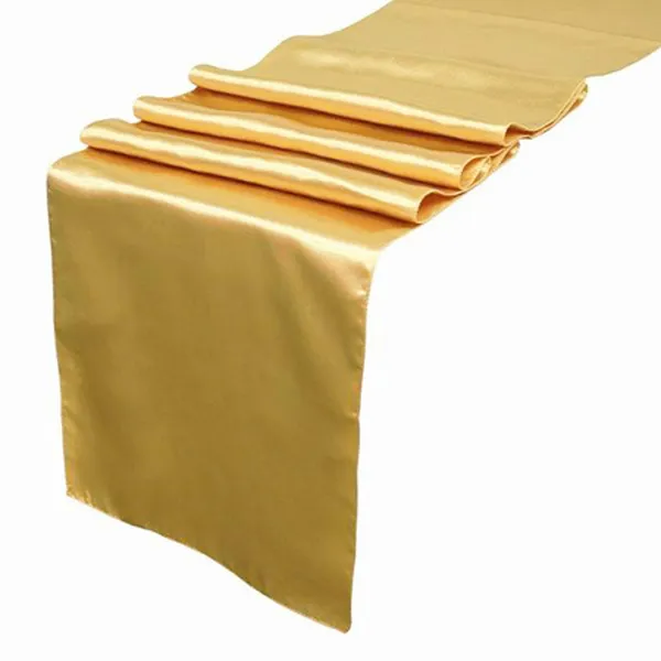 Teal Blue Satin Table Runner Wedding Cloth Runners Holiday Favor Party