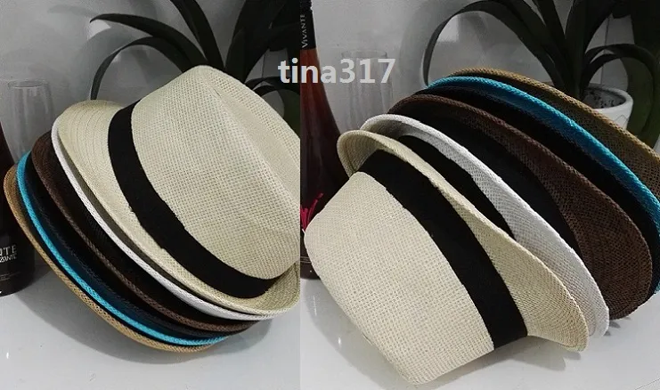 Stylish Unisex Stingy Brim Straw Panama Sombrero Hat Choose From For ...