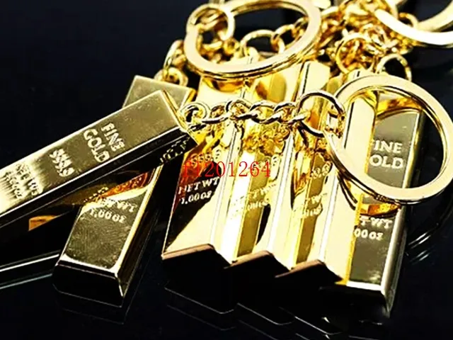 Gold Bullion Key Ring