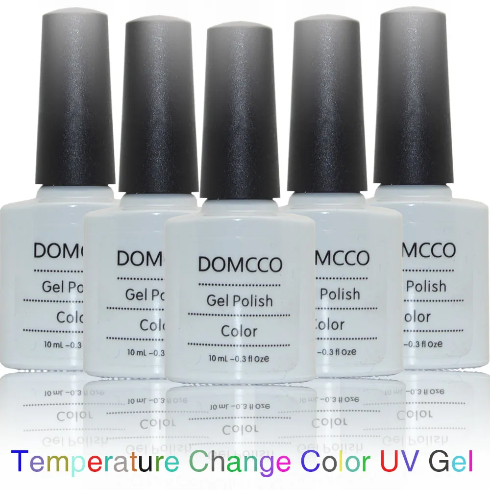 6 pièces/lot haute qualité tremper le changement de température couleur uv gel vernis à ongles