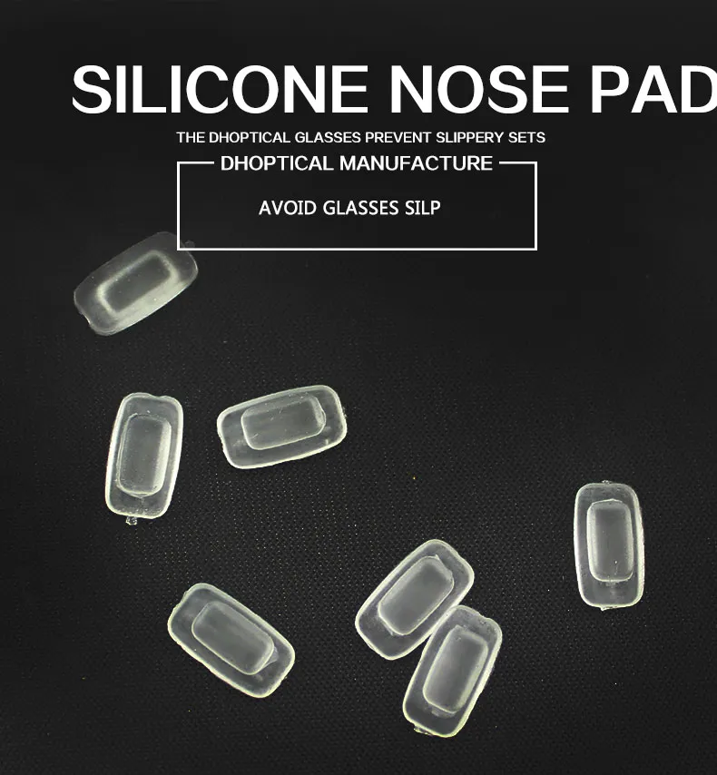 silicone nose pad steel frame nose pad glasses part push in CY022 shippig low eyeglasses accessoire for glasses1095151