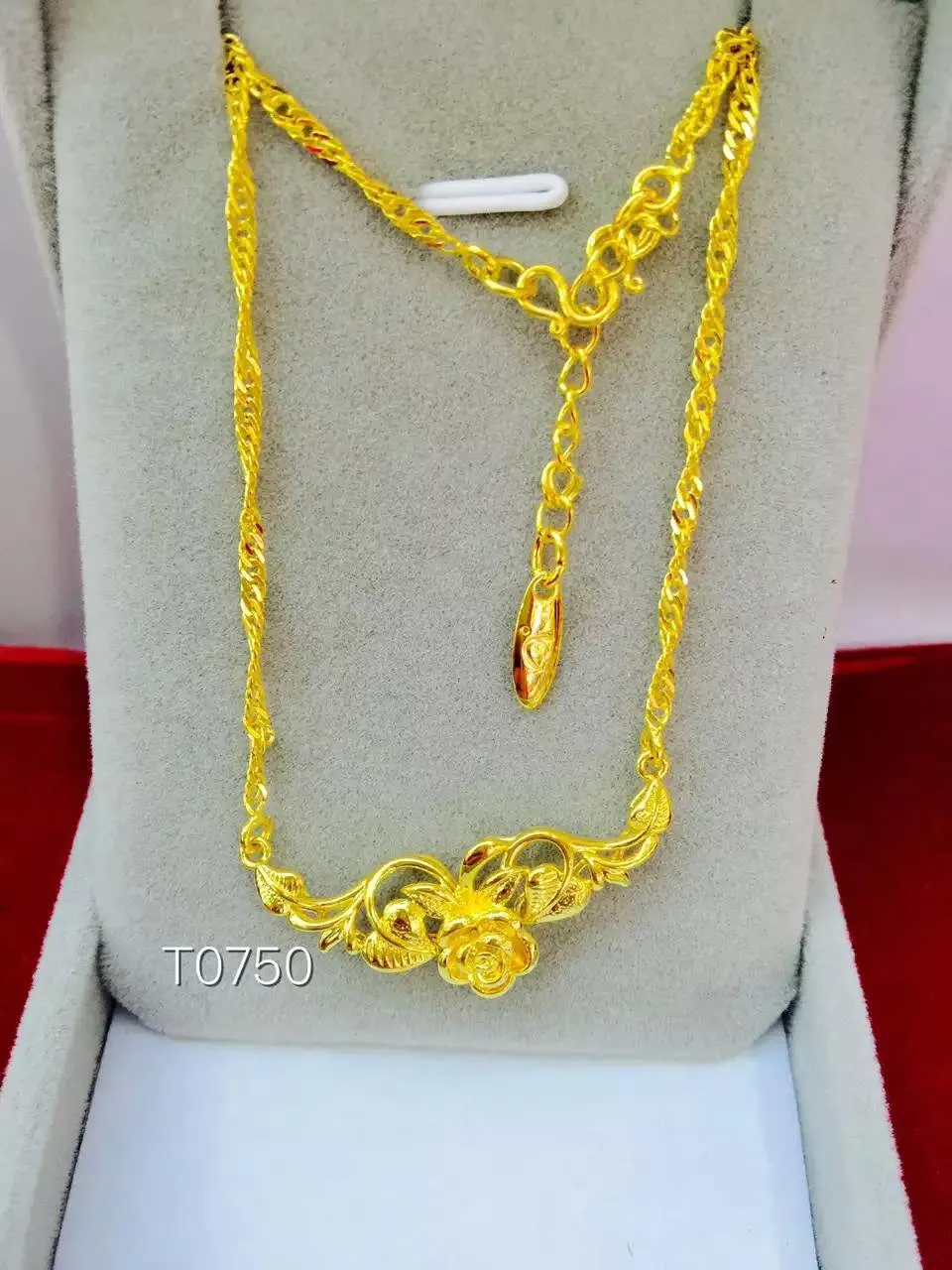 24k gold filled necklace Women Necklace 