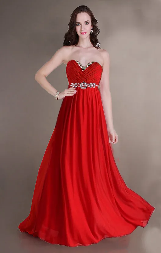 ZJ0011 strapless sweetheart chiffon koningsblauw geel rood bruidsmeisjekleding bruiden meid bruidsmeisjes dames maxi plus size 2019 new4744394